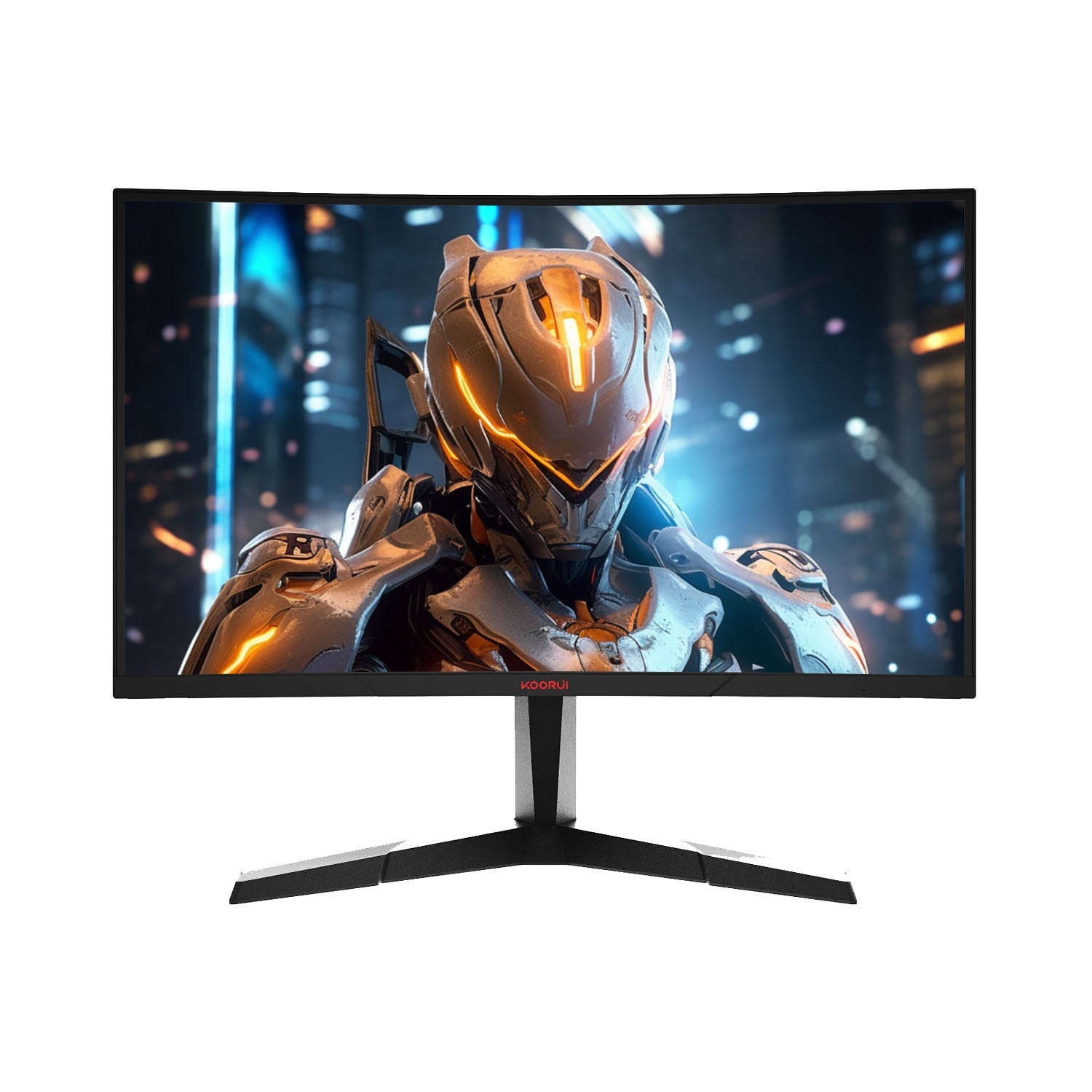 Moniteur de jeu incurvé KOORUI 24E6CA 24 pouces VA FHD 180 Hz