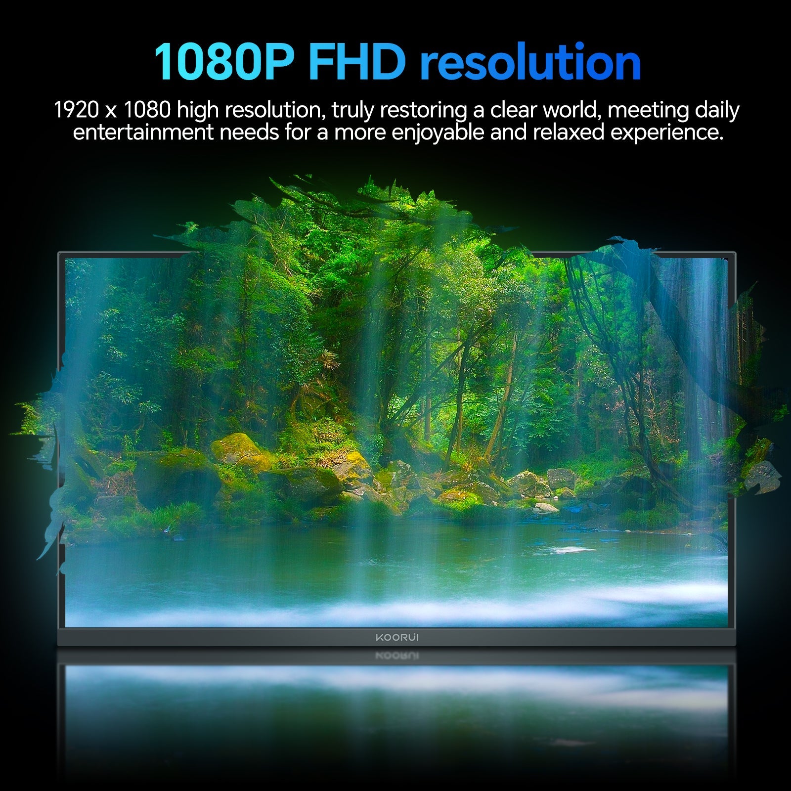 Moniteur professionnel KOORUI E2411K 24 pouces IPS FHD 144 Hz