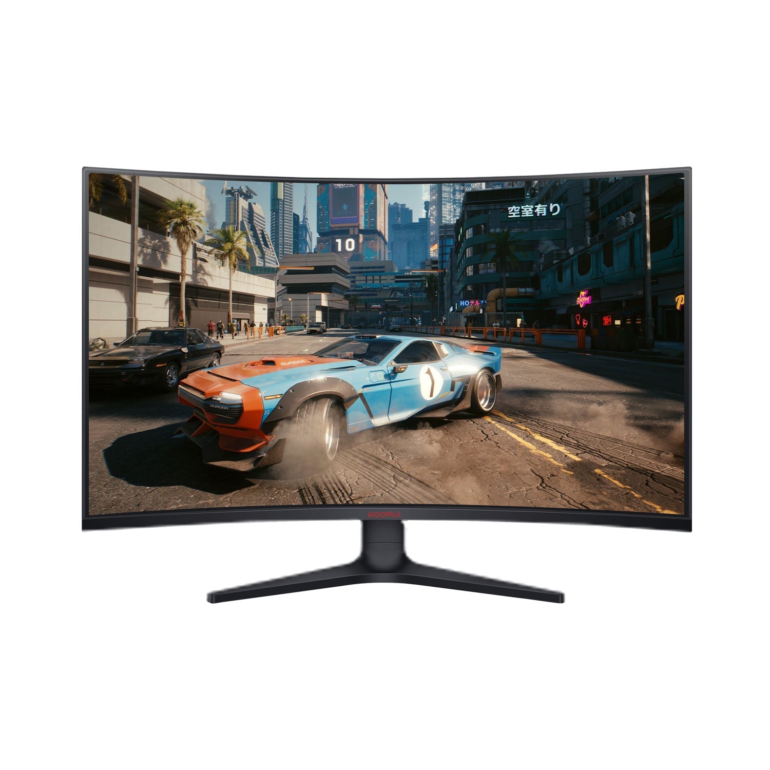 Moniteur de jeu incurvé KOORUI 32E6QC 31,5 pouces VA QHD 170 Hz 1500R