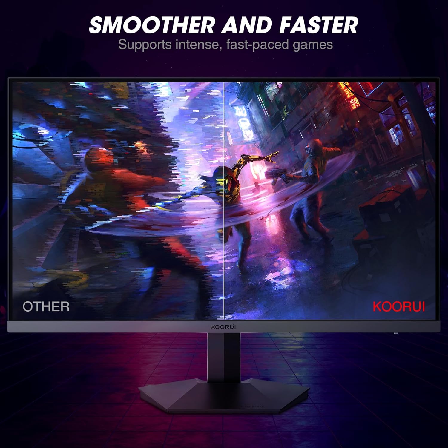 Moniteur de jeu KOORUI GN02 27 pouces VA FHD 240 Hz