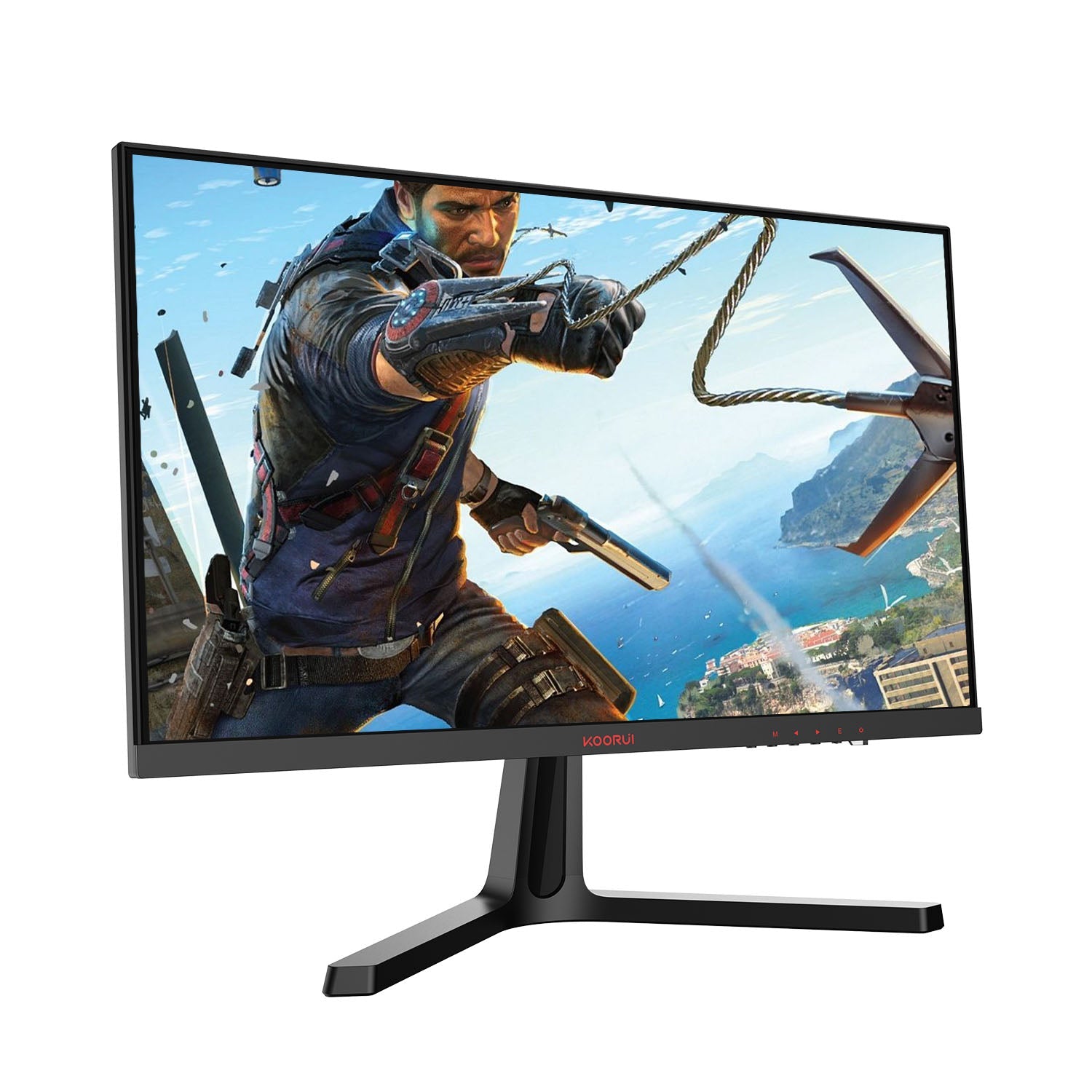 Moniteur de jeu KOORUI 24E4 24 pouces VA FHD 165 Hz 