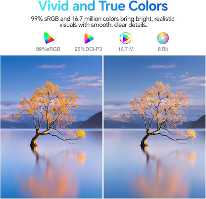 Moniteur professionnel KOORUI E2721F 27 pouces IPS QHD 100 Hz 