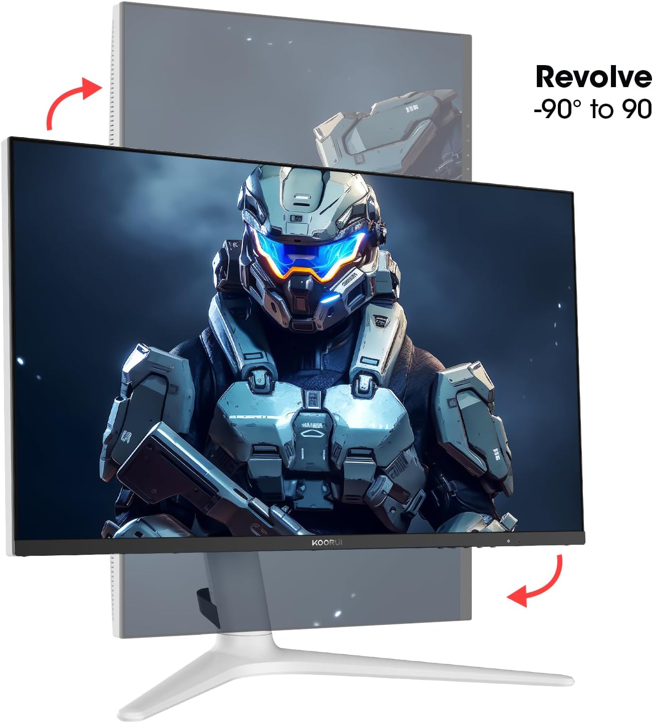 Moniteur de jeu KOORUI GN10 27 pouces VA Mini-LED QHD 240 Hz 