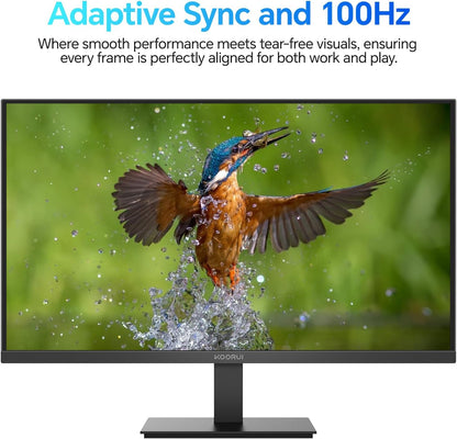 Moniteur professionnel KOORUI E2711F 27 pouces IPS FHD 100 Hz 