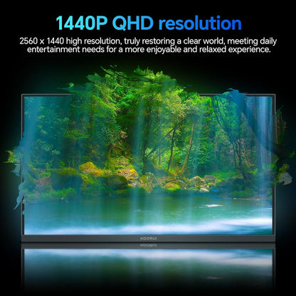 Moniteur professionnel KOORUI E2721F 27 pouces IPS QHD 100 Hz 